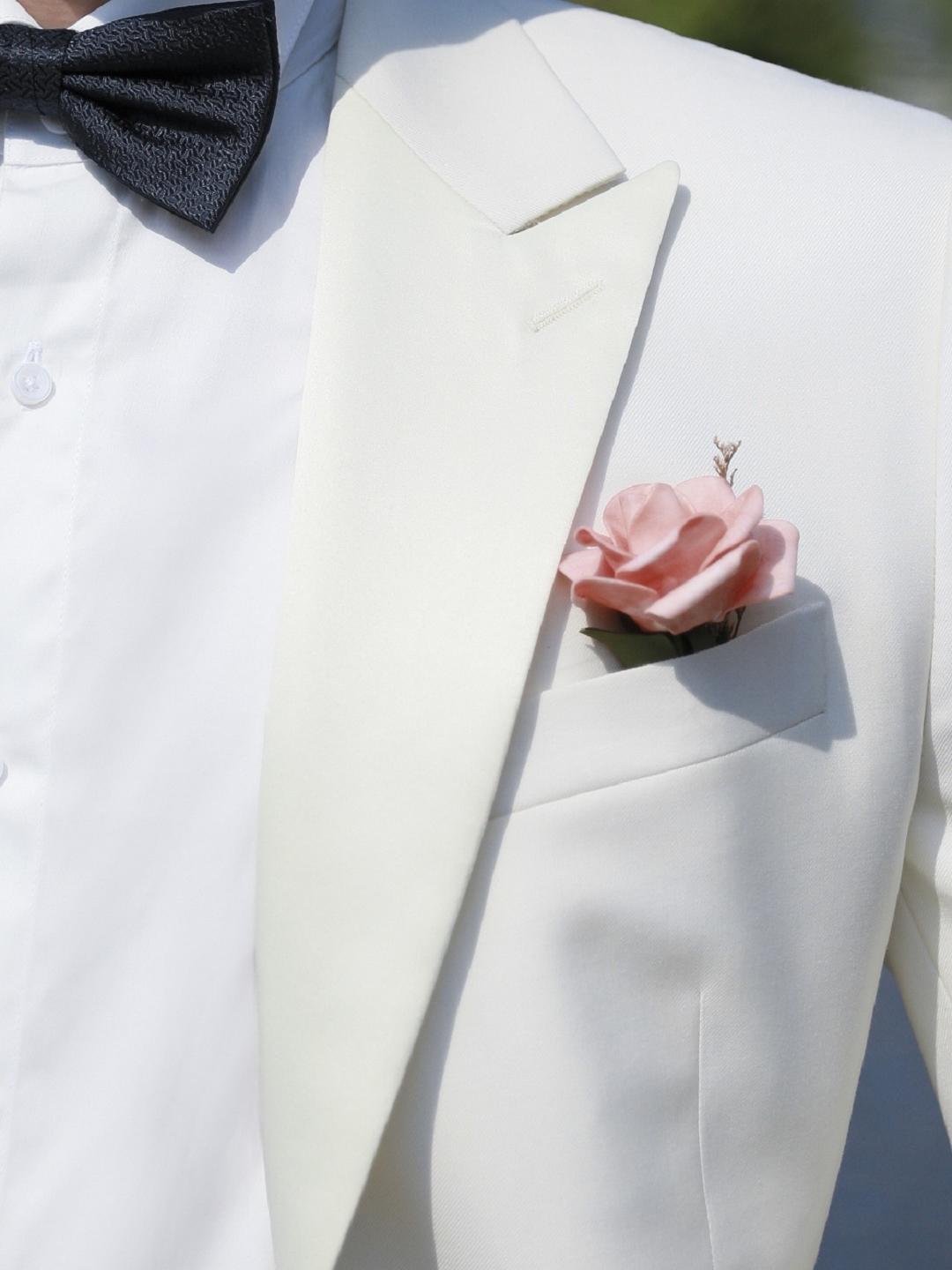 趙涵府结婚礼服量身定制新郎必选