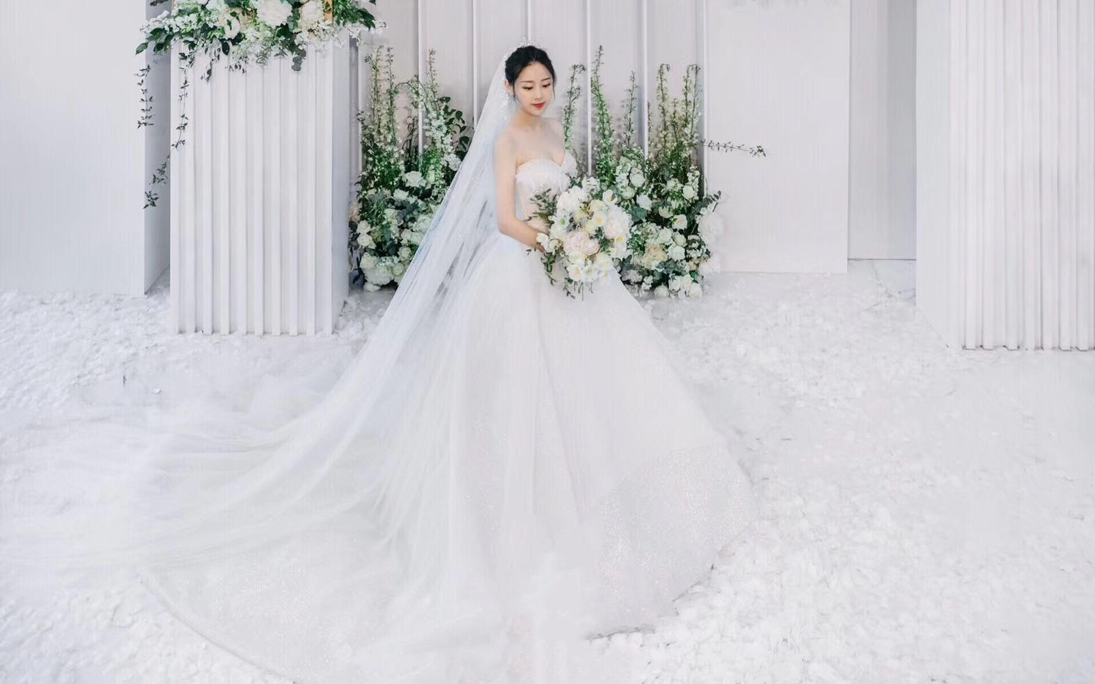 FRIGGA丨抹胸清新甜蜜款仪式纱