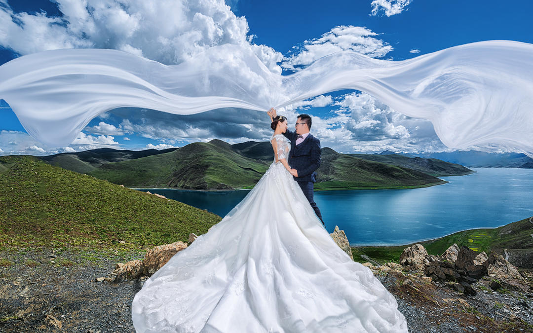 爆款&羊湖一天精品套系婚纱照