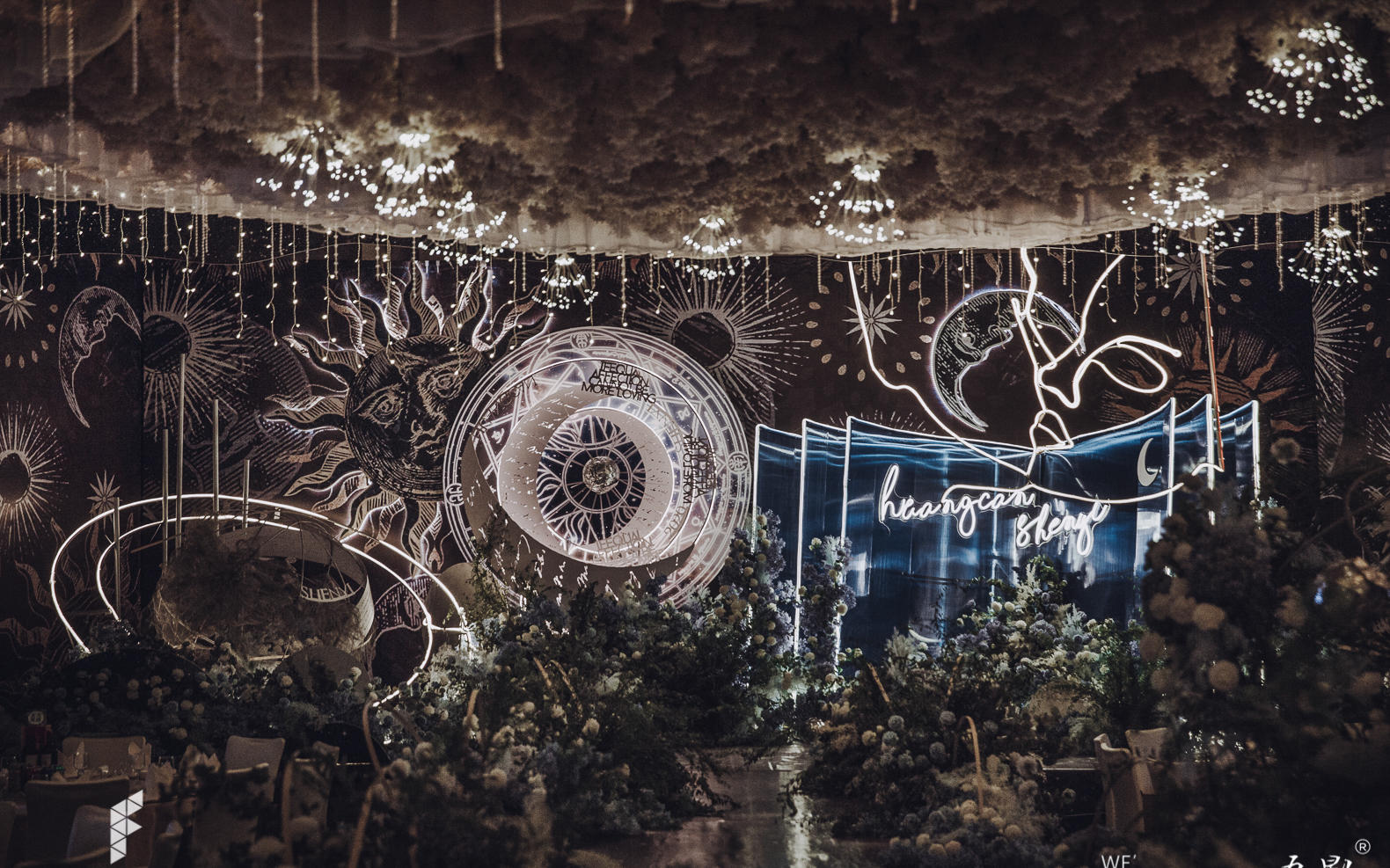 FUNHOUSE 不曾错过  蓝色星空主题婚礼