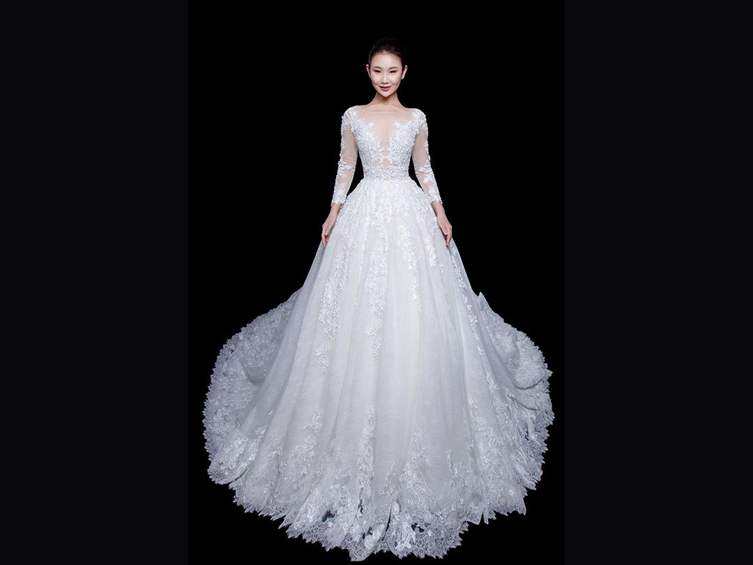 嫁日2019主推新款婚纱礼服3件套