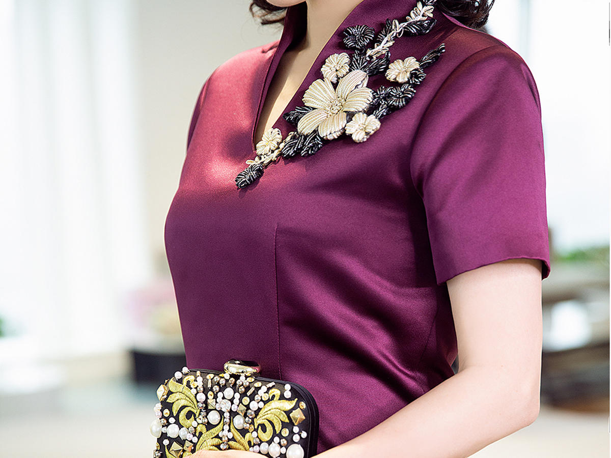 【超值套系】锦棠华服妈妈装定制