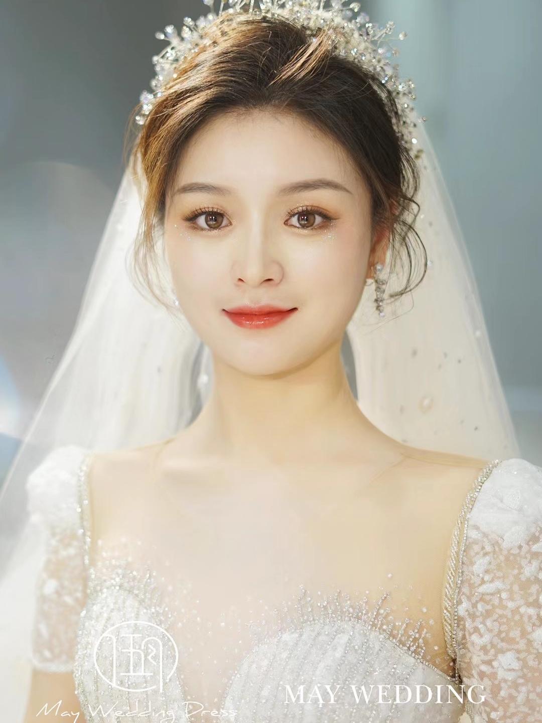 【MAY婚纱造型馆】超值精品奢美三件套