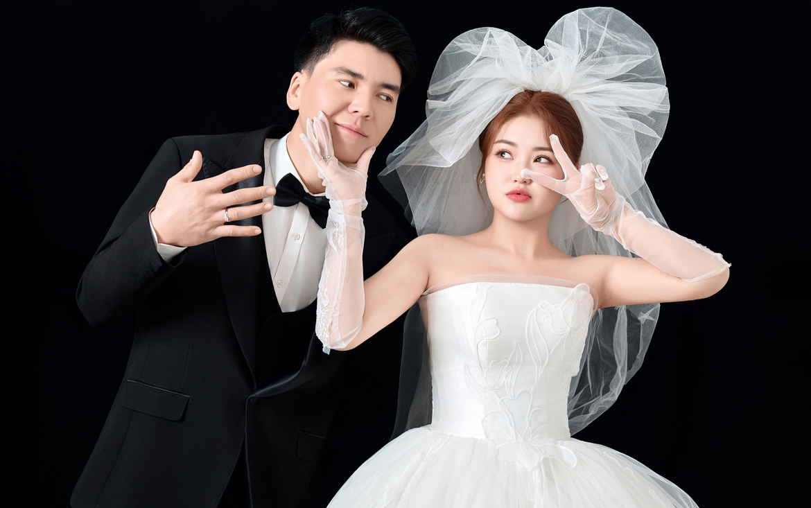 庫爾勒婚紗照?極簡甜酷氛圍感直接拉滿