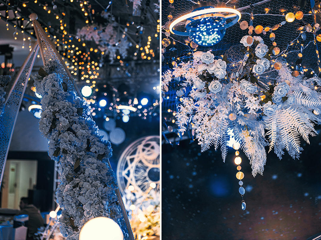 【石家庄sunny喜铺】湛蓝星辰/静谧蓝婚礼