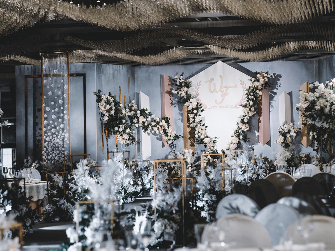 储爱婚礼·蓝灰色主题·氤氲