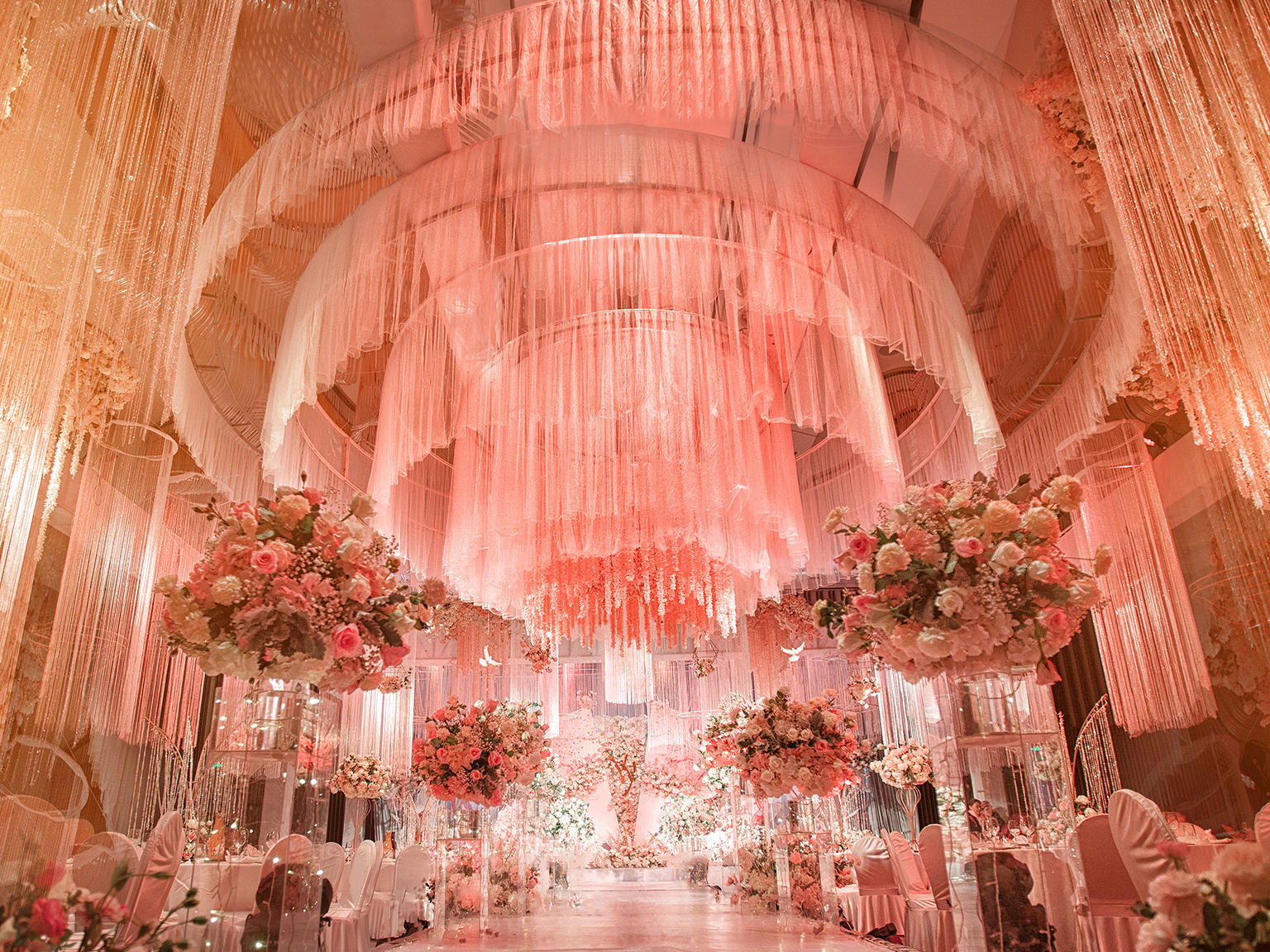 【粉色风格】粉色梦幻婚礼+六大金刚+高级定制