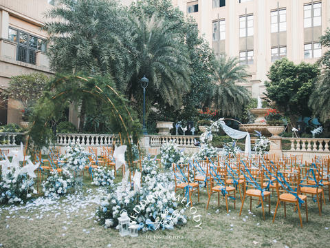 【初见】户外蓝色花园婚礼