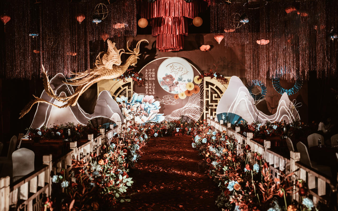 「红色」红色中式 · 鸾凤