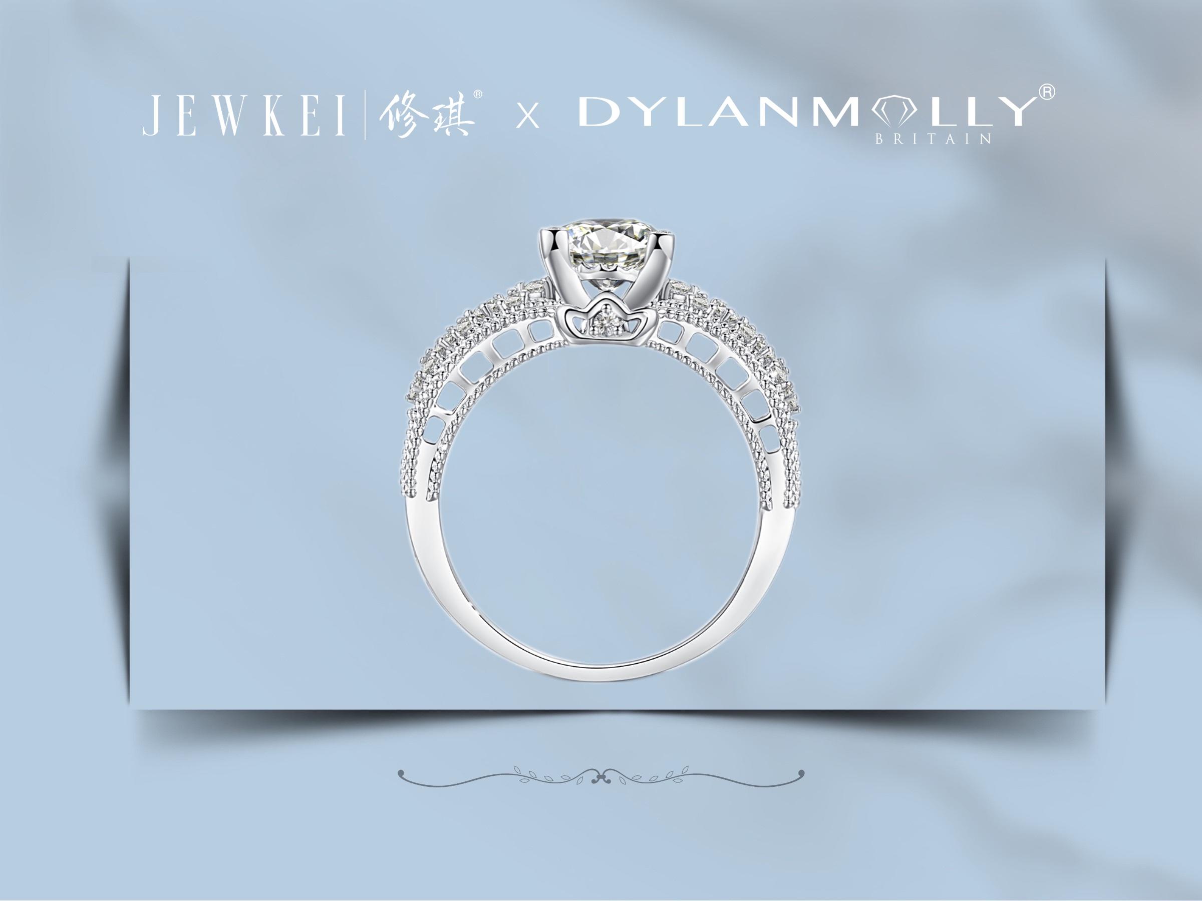 原创设计钻戒【塔桥印象】GIA婚戒