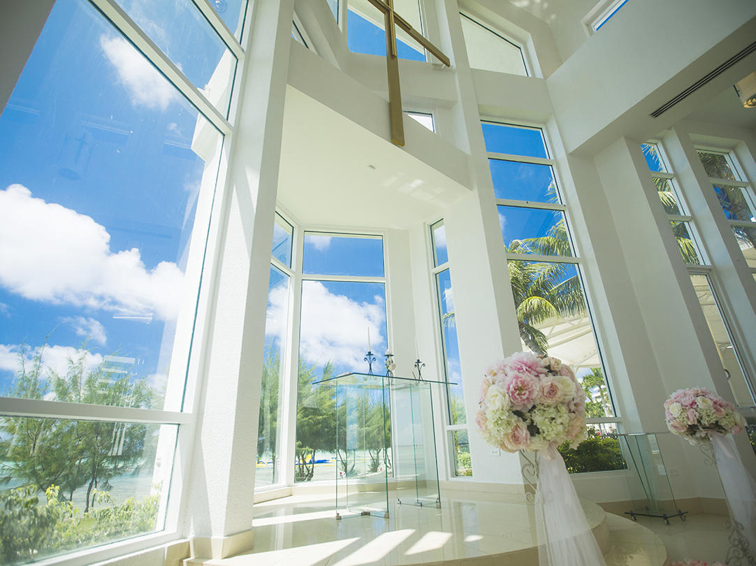 【朵美国际海外婚礼】塞班肯辛顿教堂