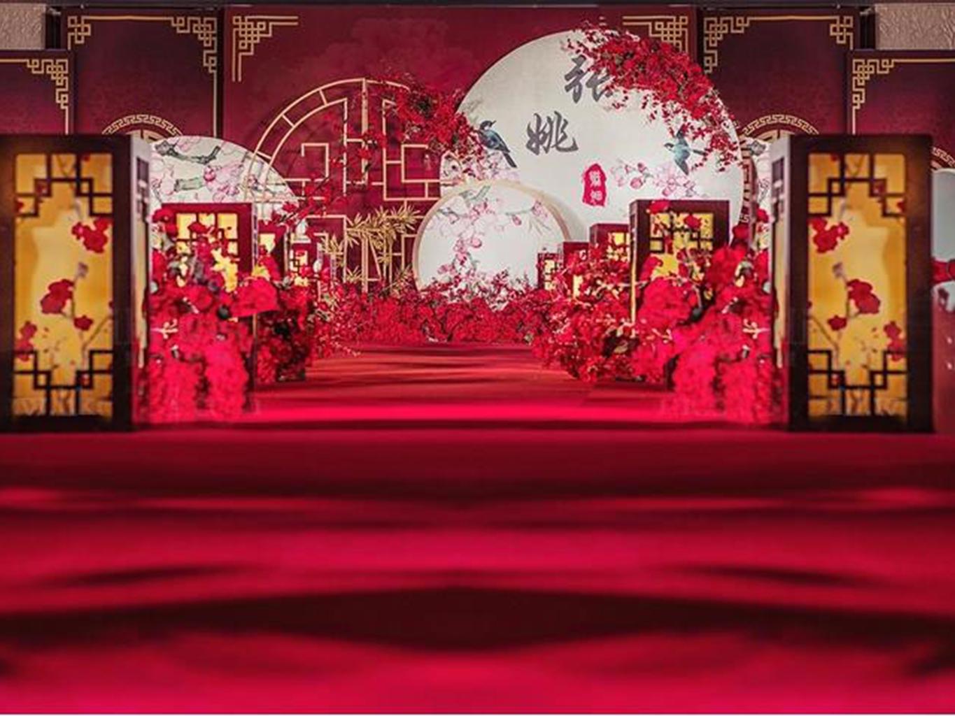 【麒麟宴会】 红色新中式婚礼