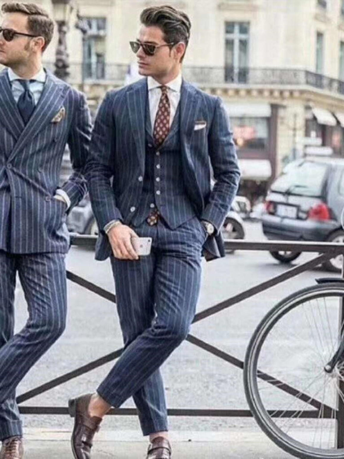 儒雅绅士双排系列西服定制