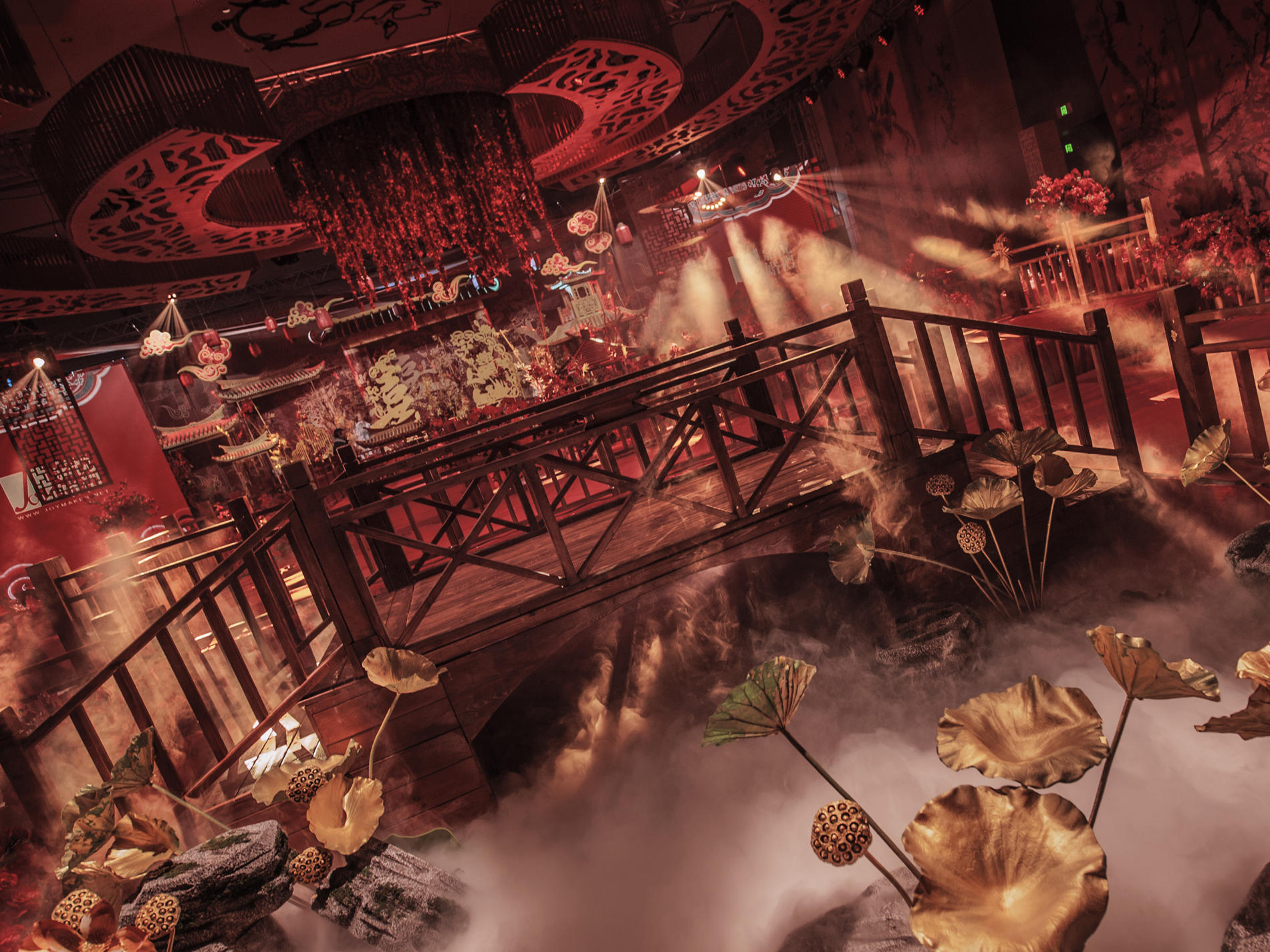 嘉悦宴会设计｜纯中式婚礼古典国风红色婚礼凤寻惊华