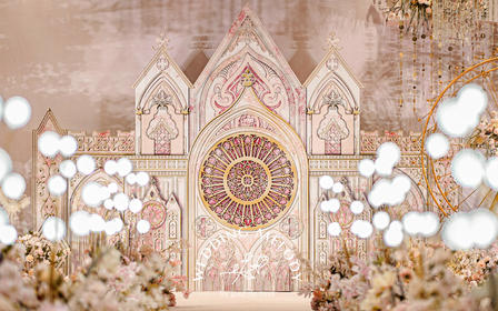 【Dream Land】梦幻粉色城堡婚礼