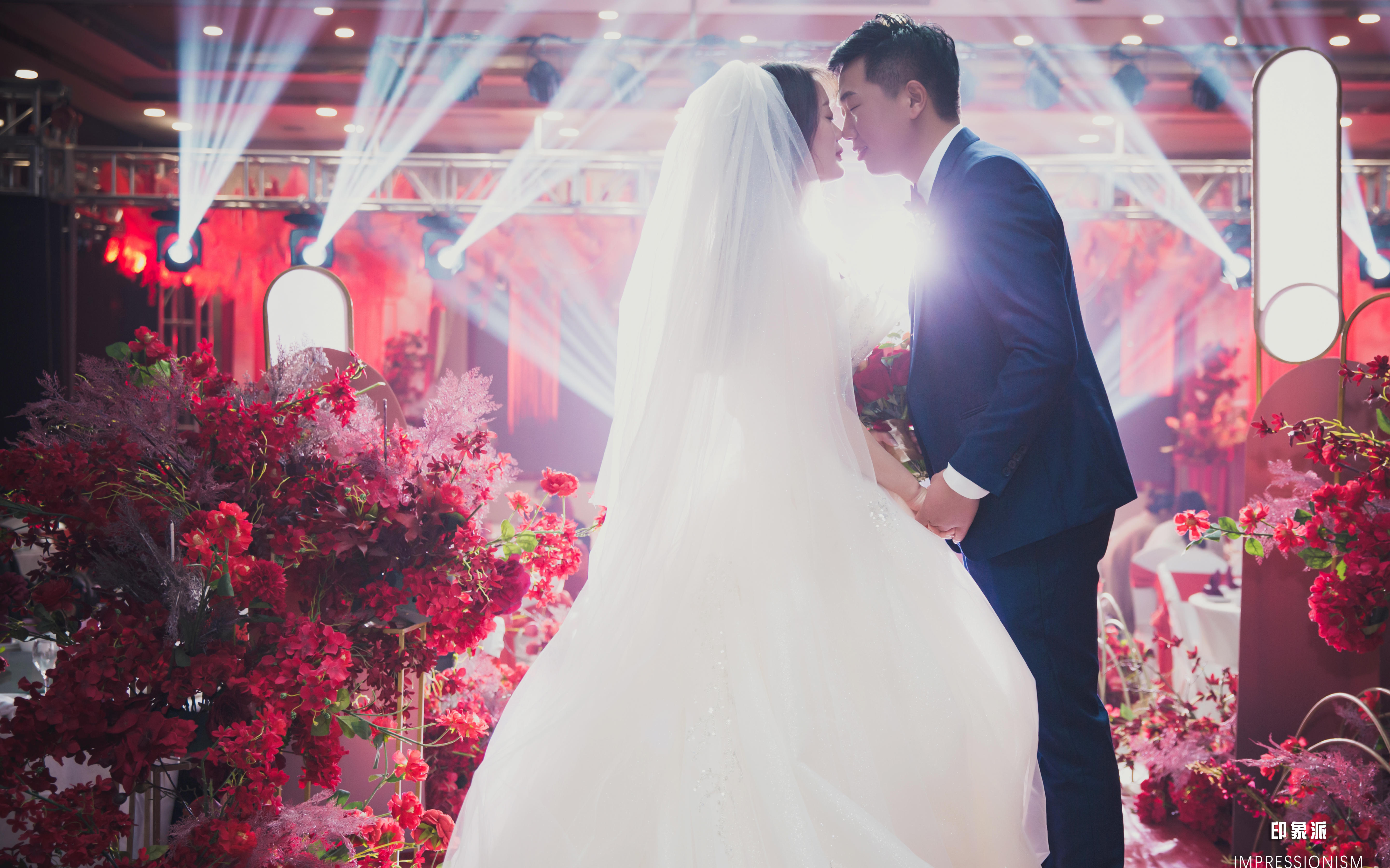 印象派案例/经典红色系婚礼