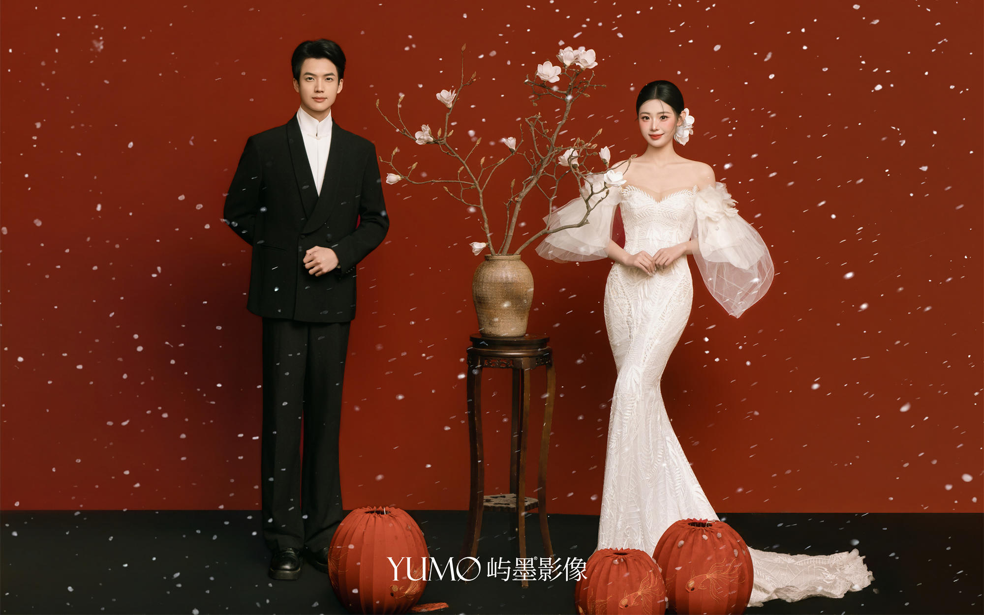 嶼墨影像｜新中式婚紗照｜東方美學(xué)的浪漫