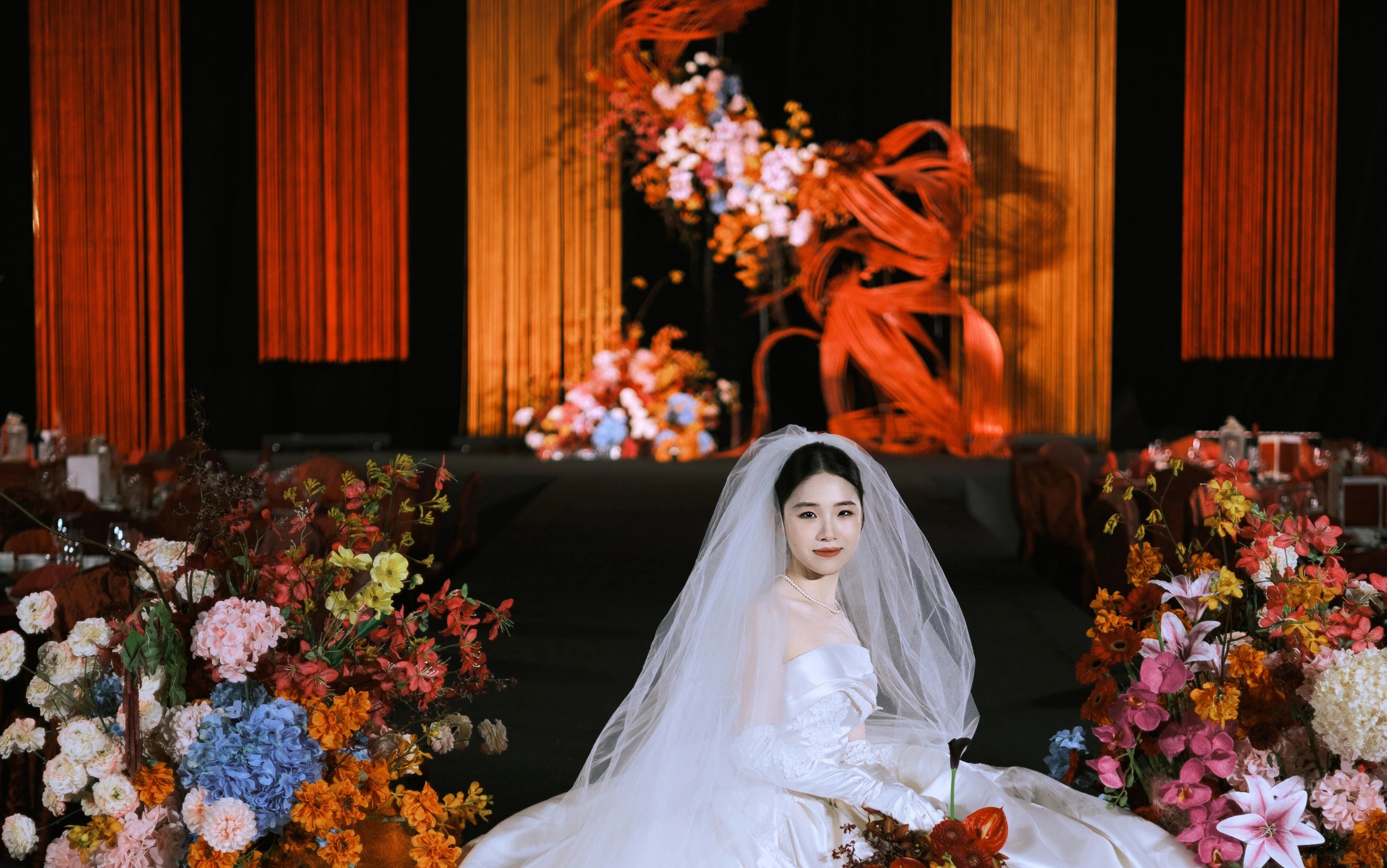 《合璨》撞色帷幔氛围婚礼