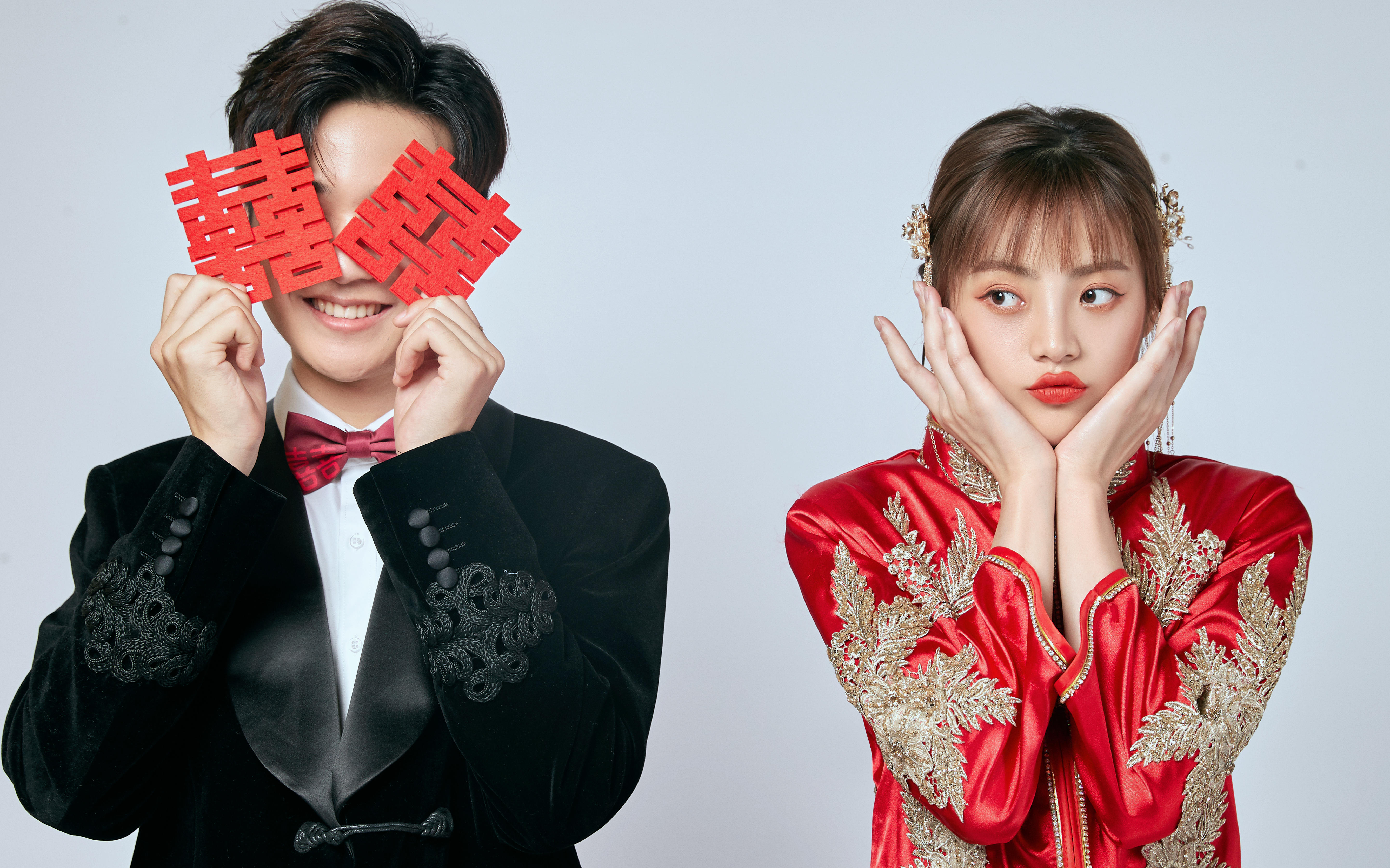 【娜妮婚纱摄影】新中式风格~唯美大气婚纱照