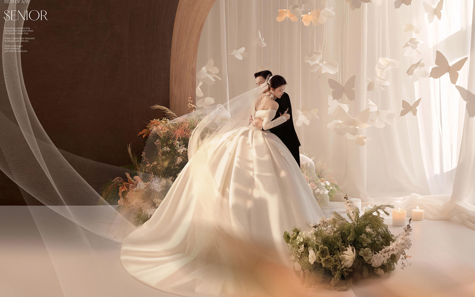 【真實(shí)客片】主紗婚紗照丨于璐 & 劉龍龍