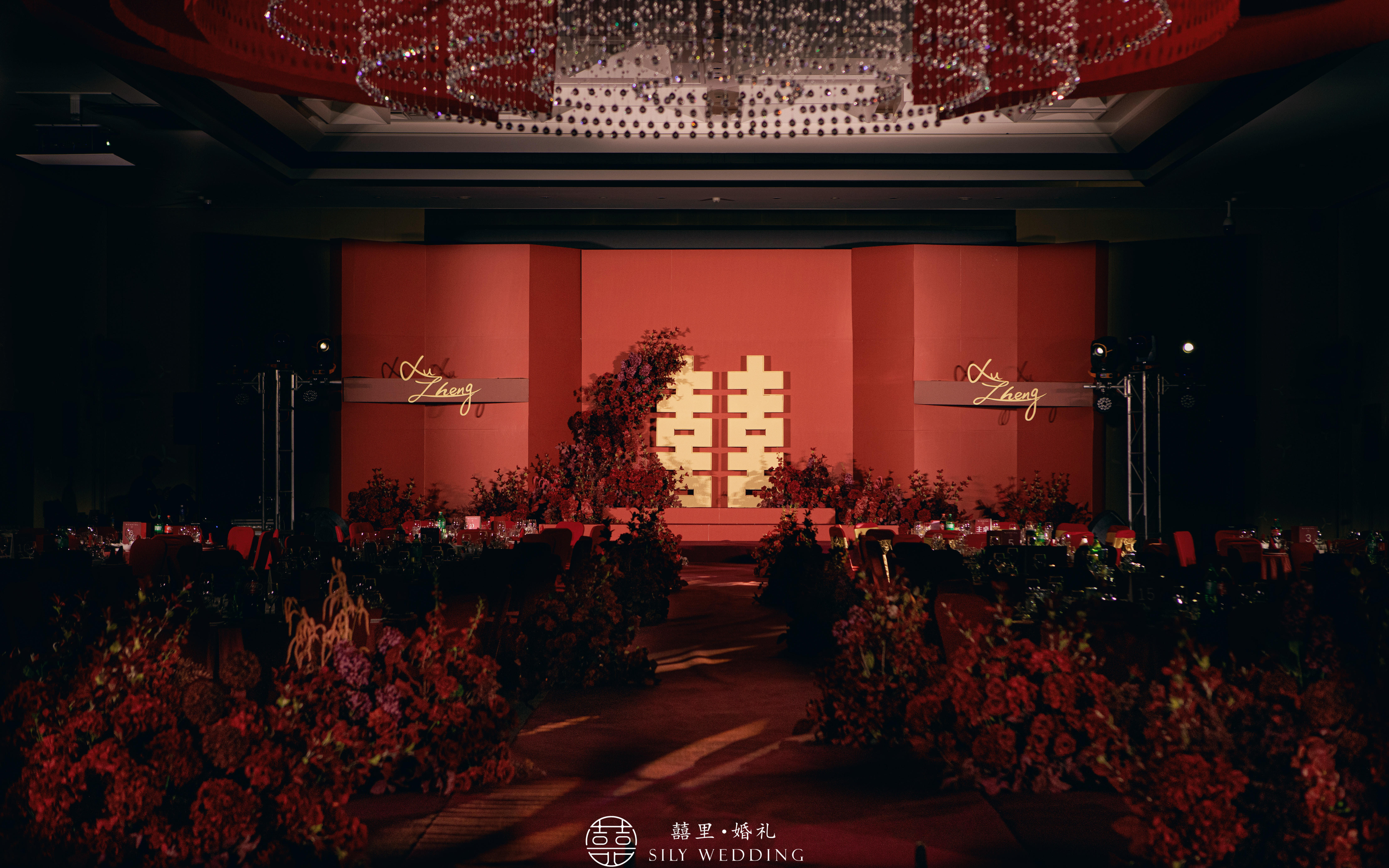 潮州中式复古红婚礼