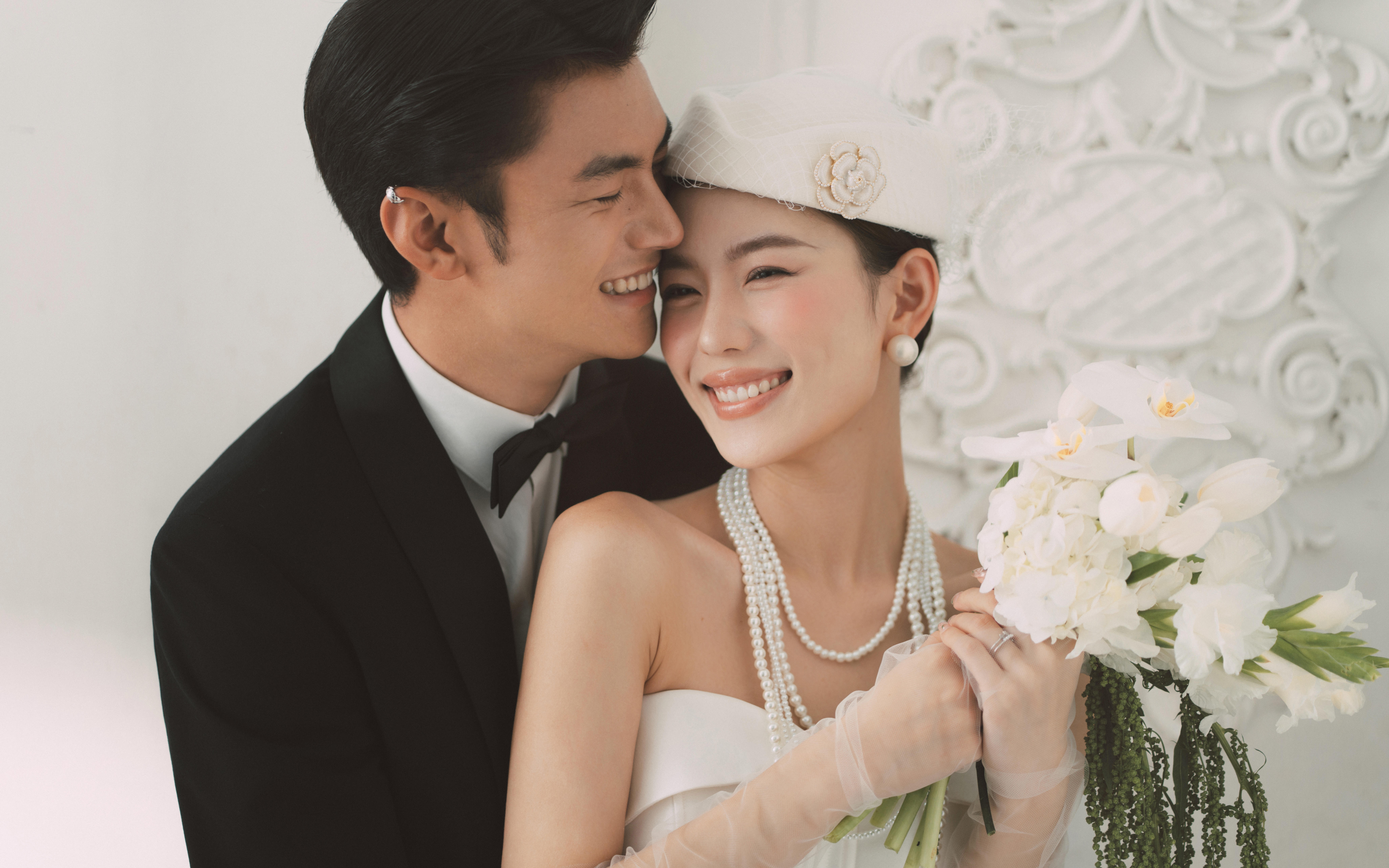 精致女生必拍的复古法式婚纱照✨把优雅刻进DNA