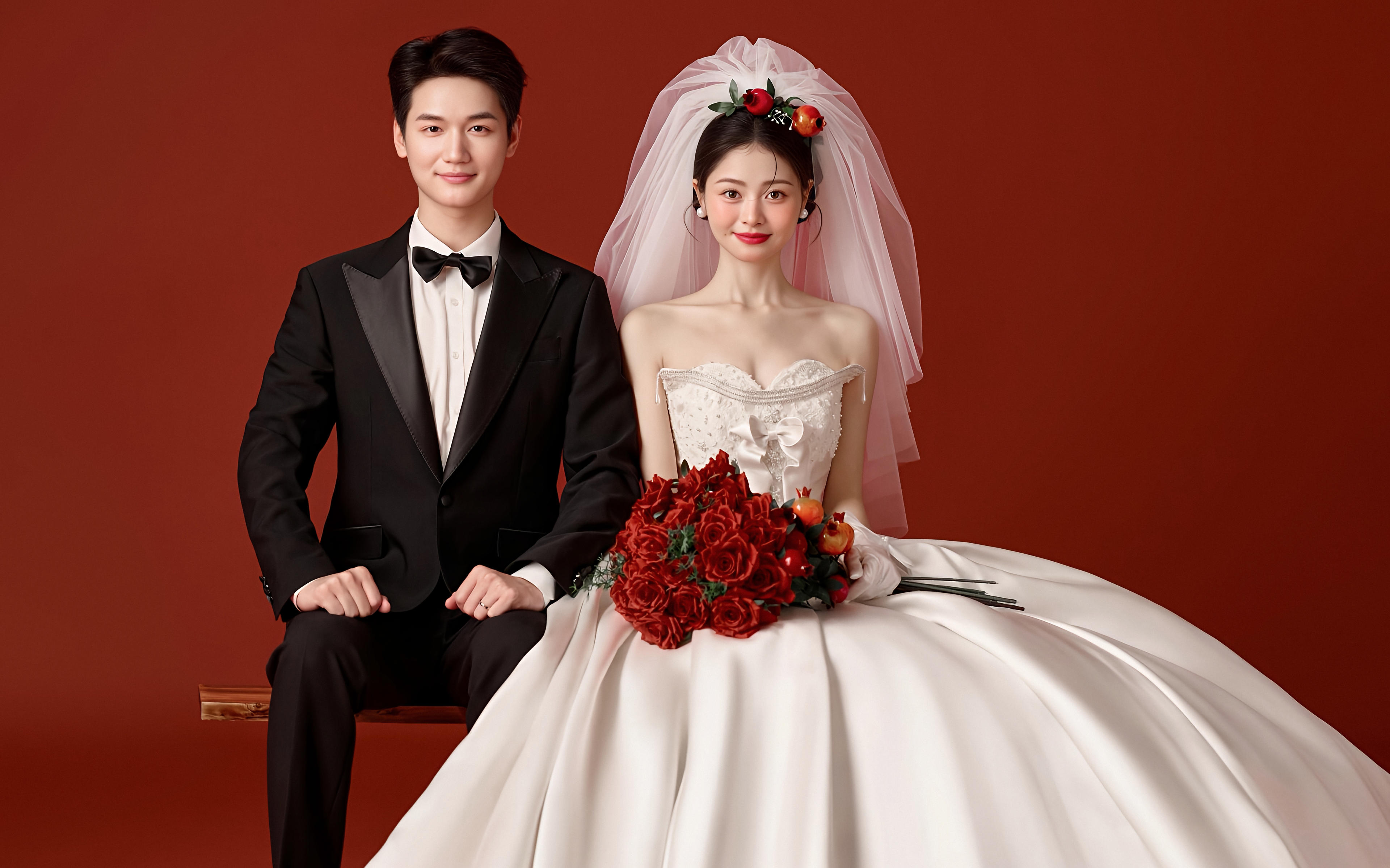 好乖的婚纱照！是甜到心坎里的喜嫁风呀💕