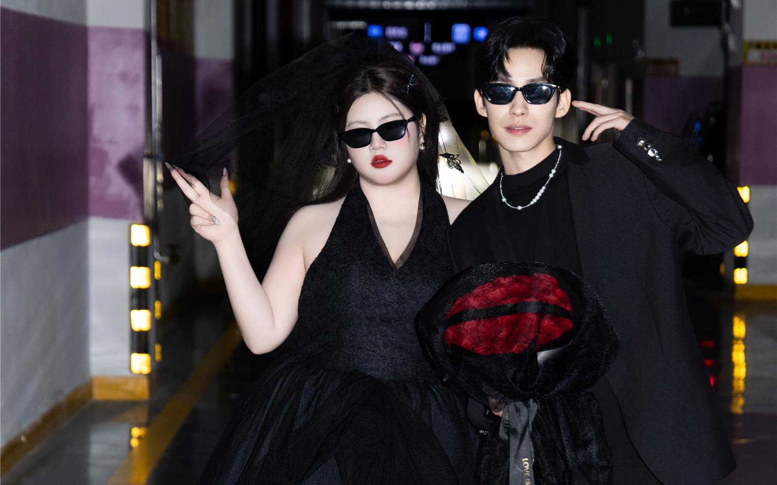 地下車庫的甜酷愛意 · 長沙胖妹妹的專屬婚紗照