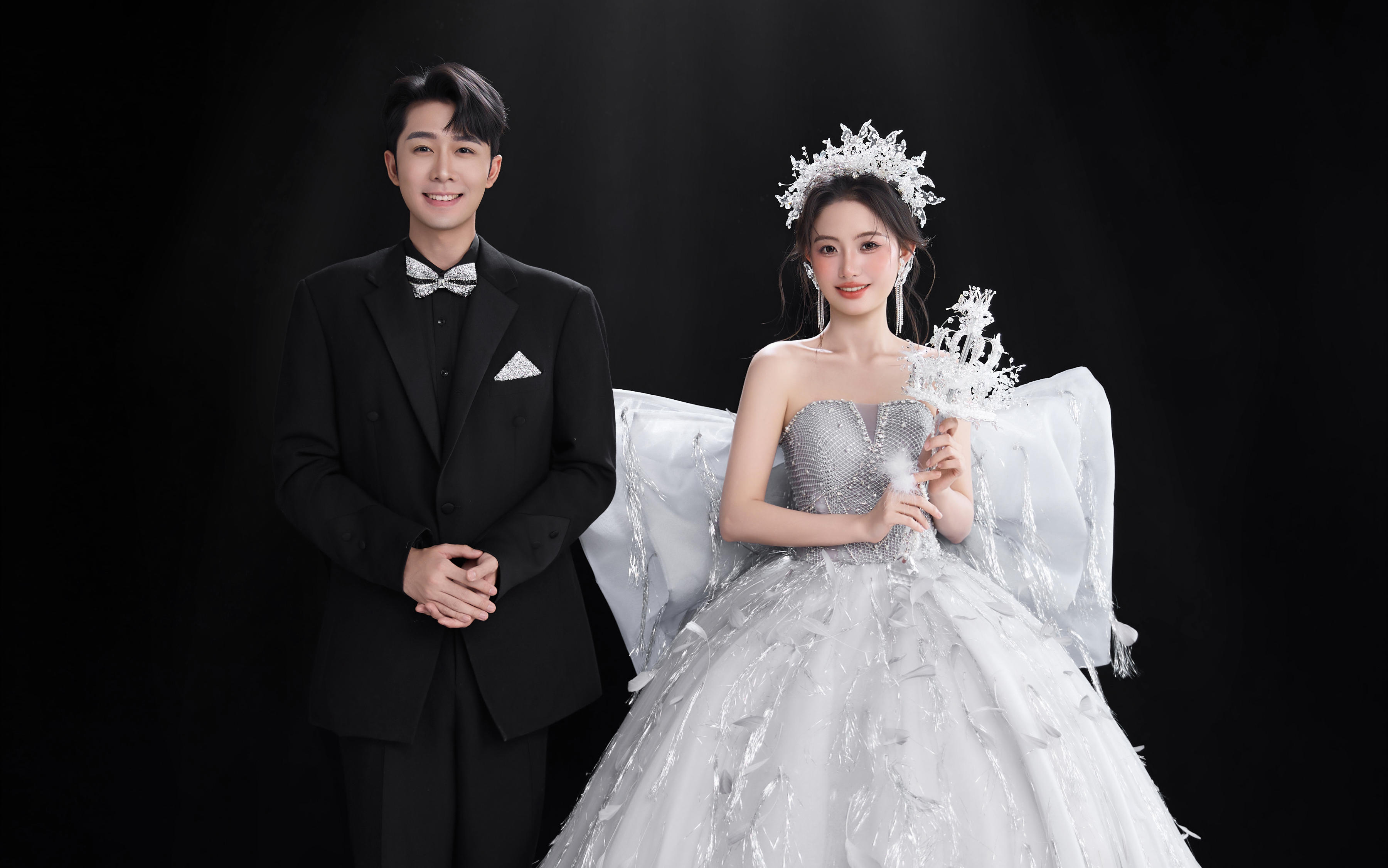 谁能拒绝一组自带高光天鹅湖公主婚纱照