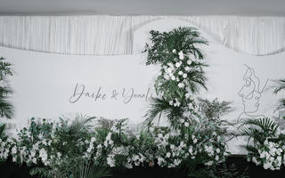 【Π·婚礼】白绿色森林婚礼