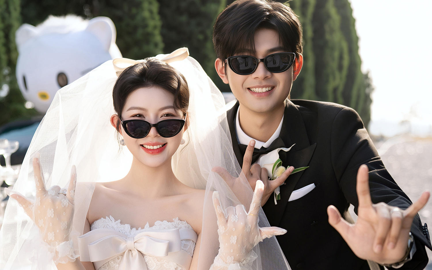 謝謝你們來(lái)見(jiàn)證我的愛(ài)情??生命力婚紗照