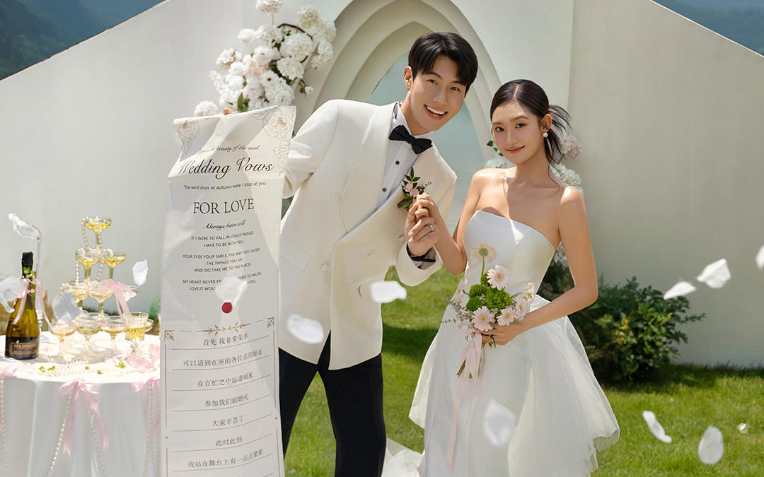 【西北龙摄影】春夏必拍仪式感婚纱照