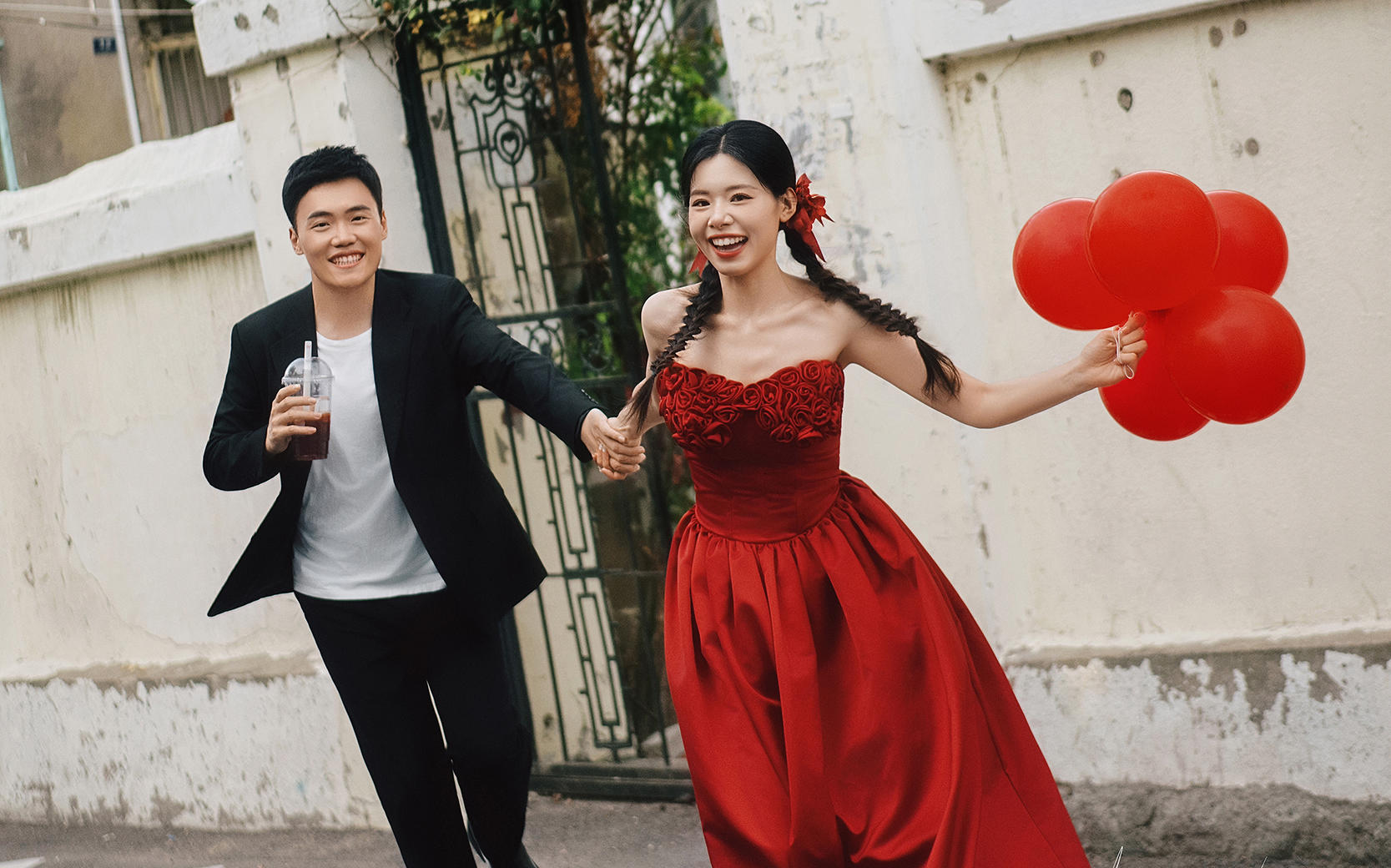  【嵐卡映像】街拍喜嫁婚紗照