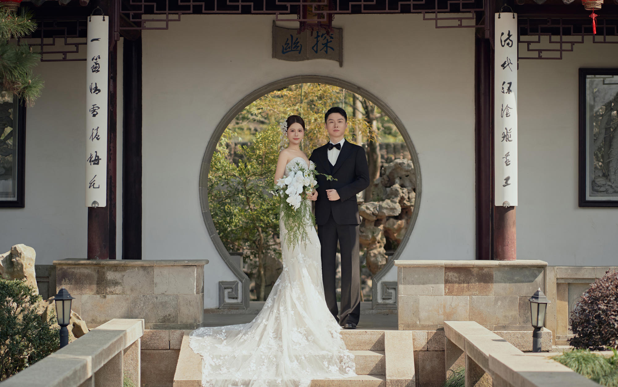 真實(shí)客片??姐妹你的園林婚紗照真的好好看啊