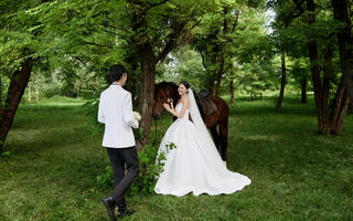 【法式印象】清新自然🌸三亚森系婚纱照