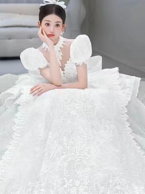 coco新娘跟妆主白纱造型