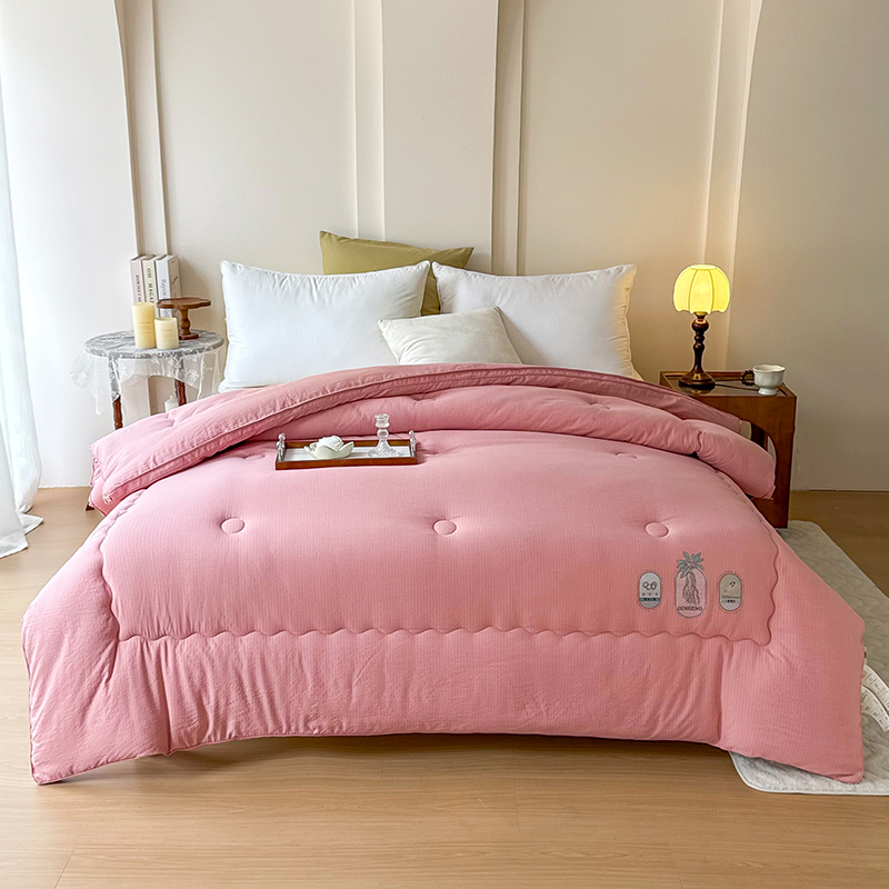 2025新款提花立體大豆纖維冬被棉被芯