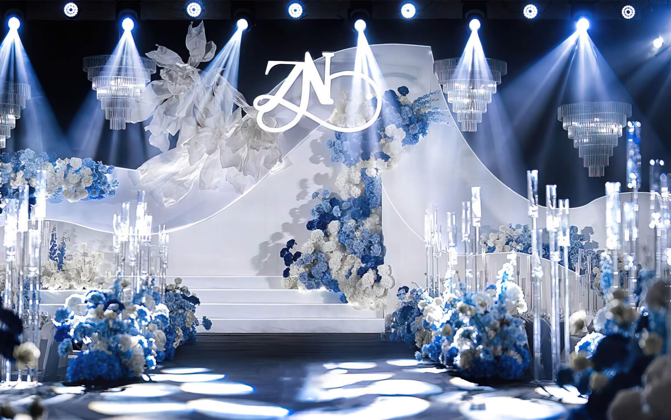 【钟爱一生婚礼】冰川蓝白的高级浪漫