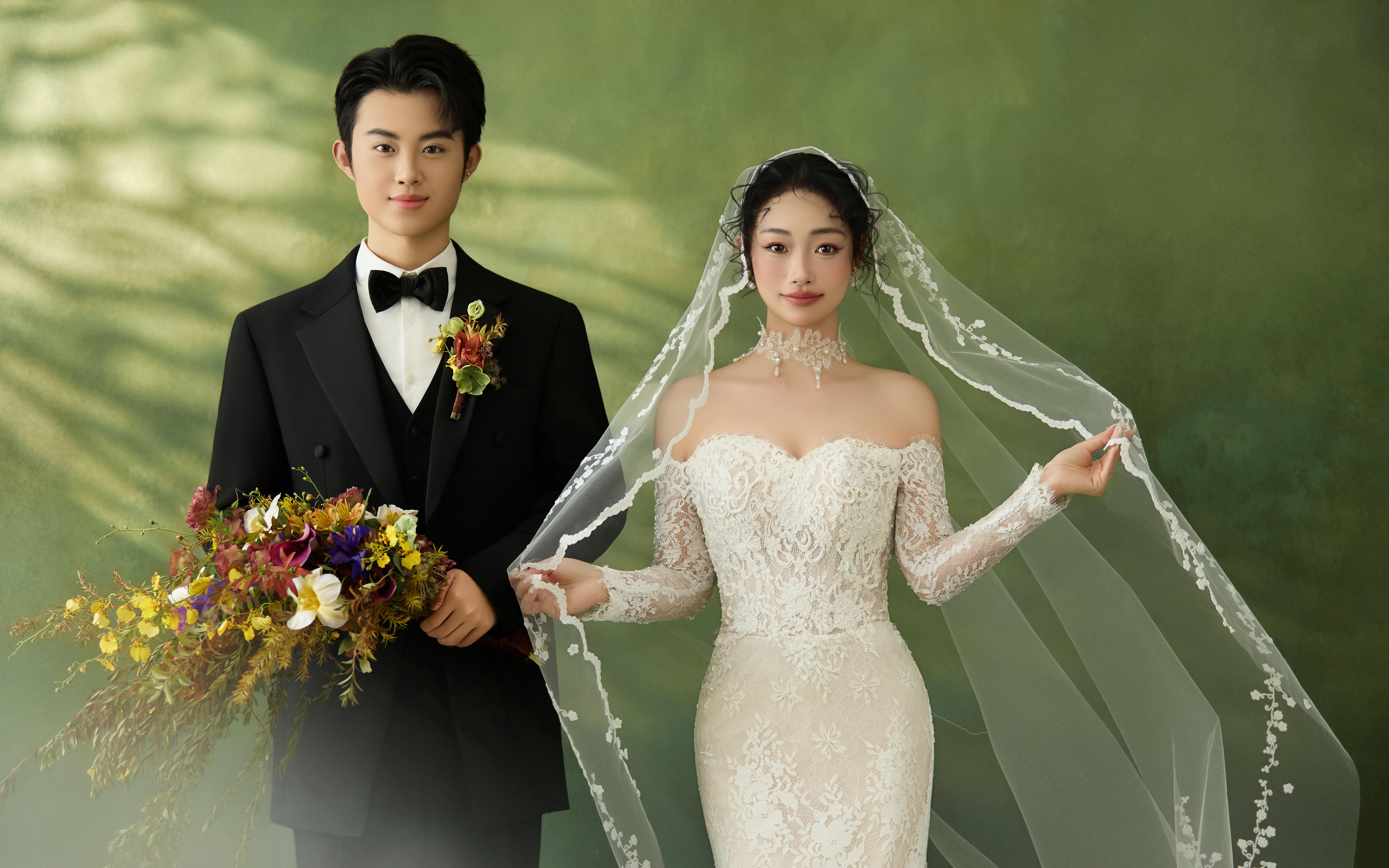 油画质感的复古高定风，值得一生珍藏的影像