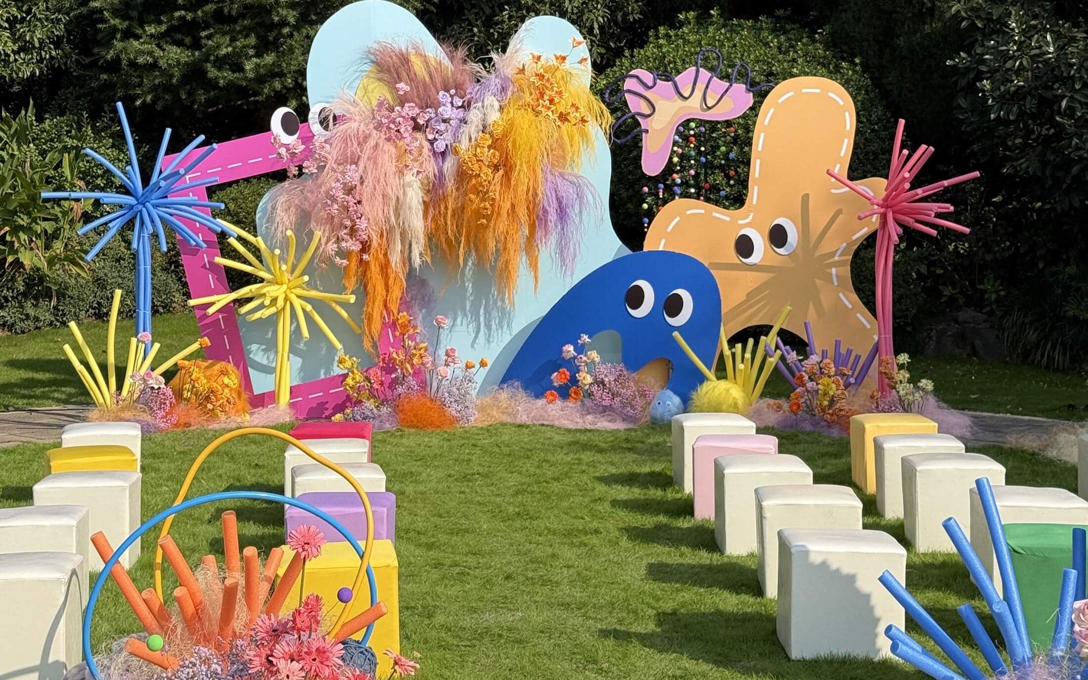 可可愛愛多巴胺戶外婚禮