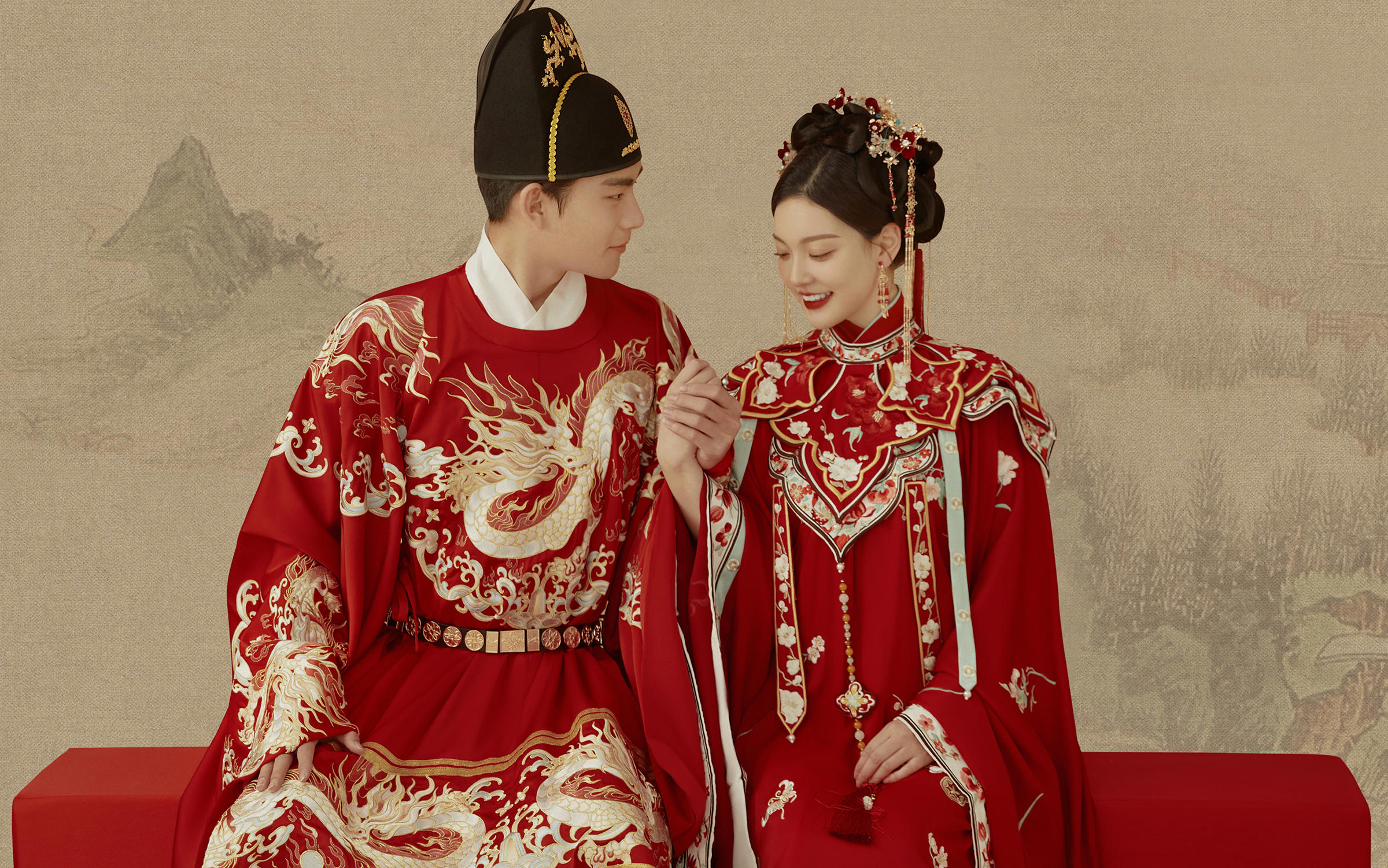 国风工笔画buff叠满，中式浪漫直接美到心巴上