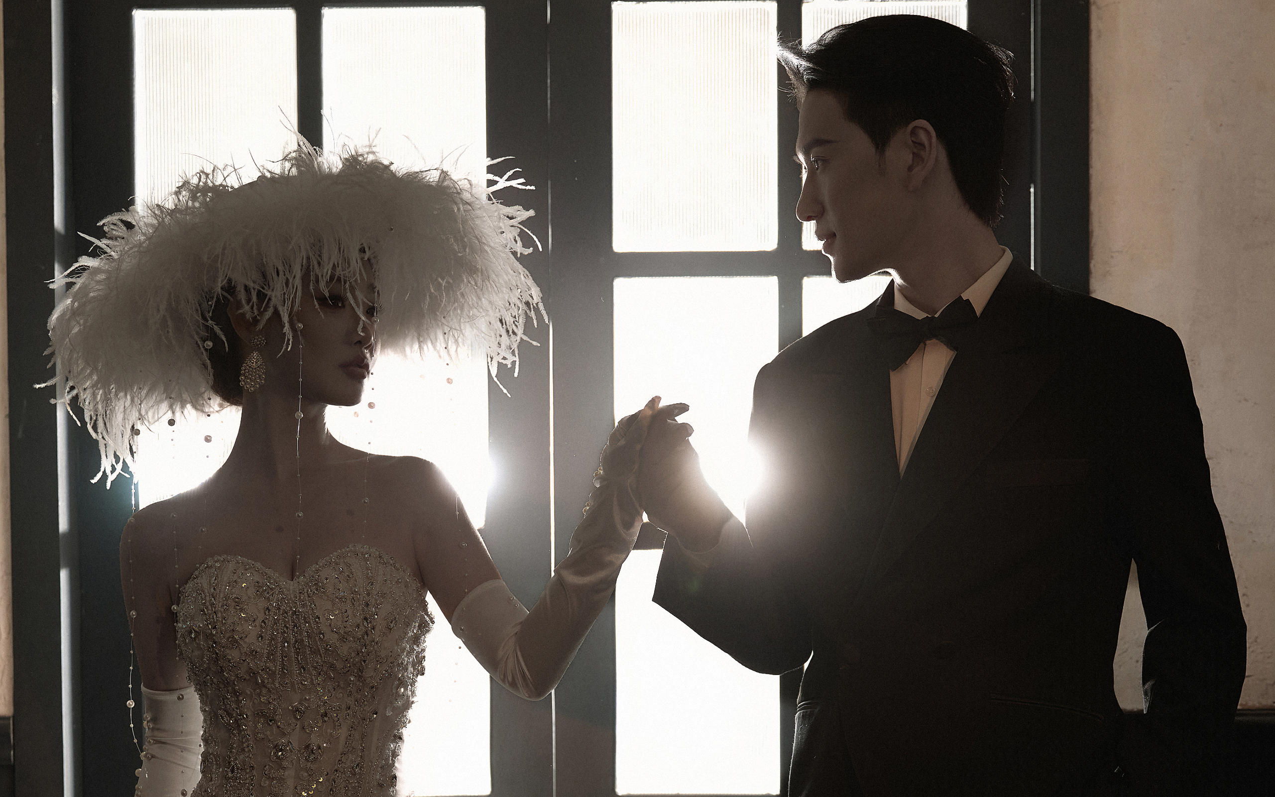 美到窒息‼️最适合小富婆的婚纱照出现了🔥🔥