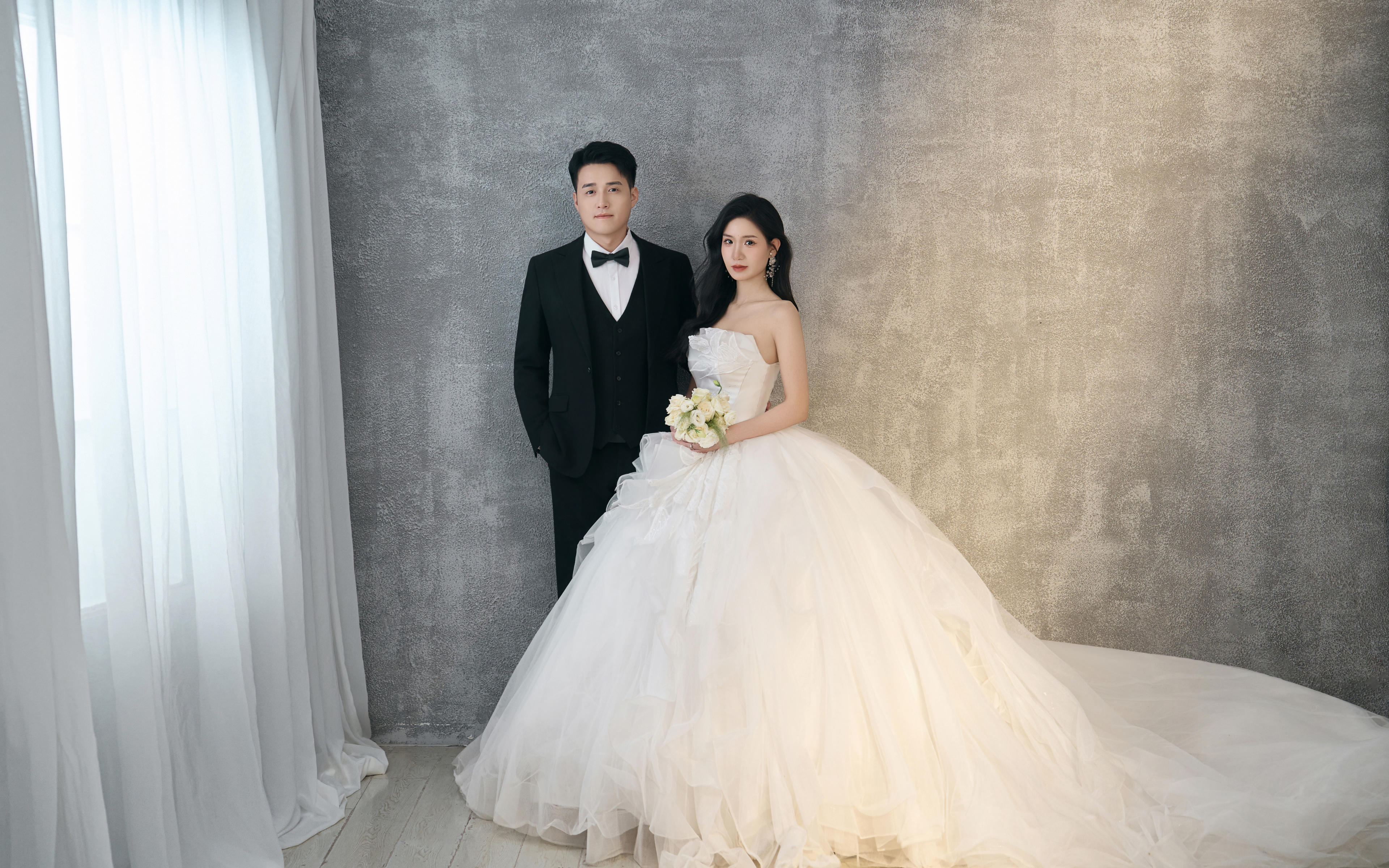 备婚姐妹盲选不会出错的韩系婚纱照✌