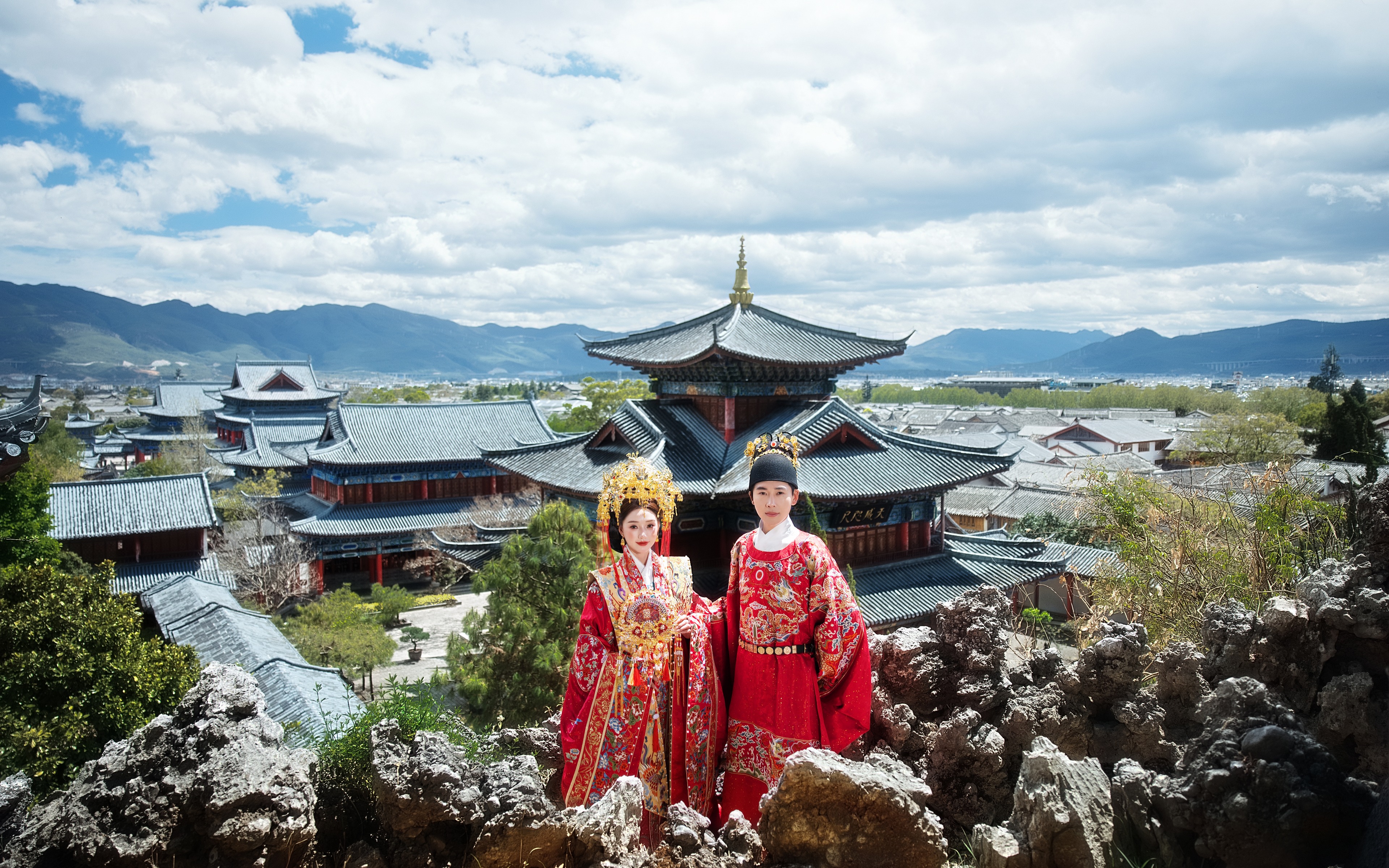 💃错峰游丽江！汉服婚纱照这样拍刷爆朋友圈