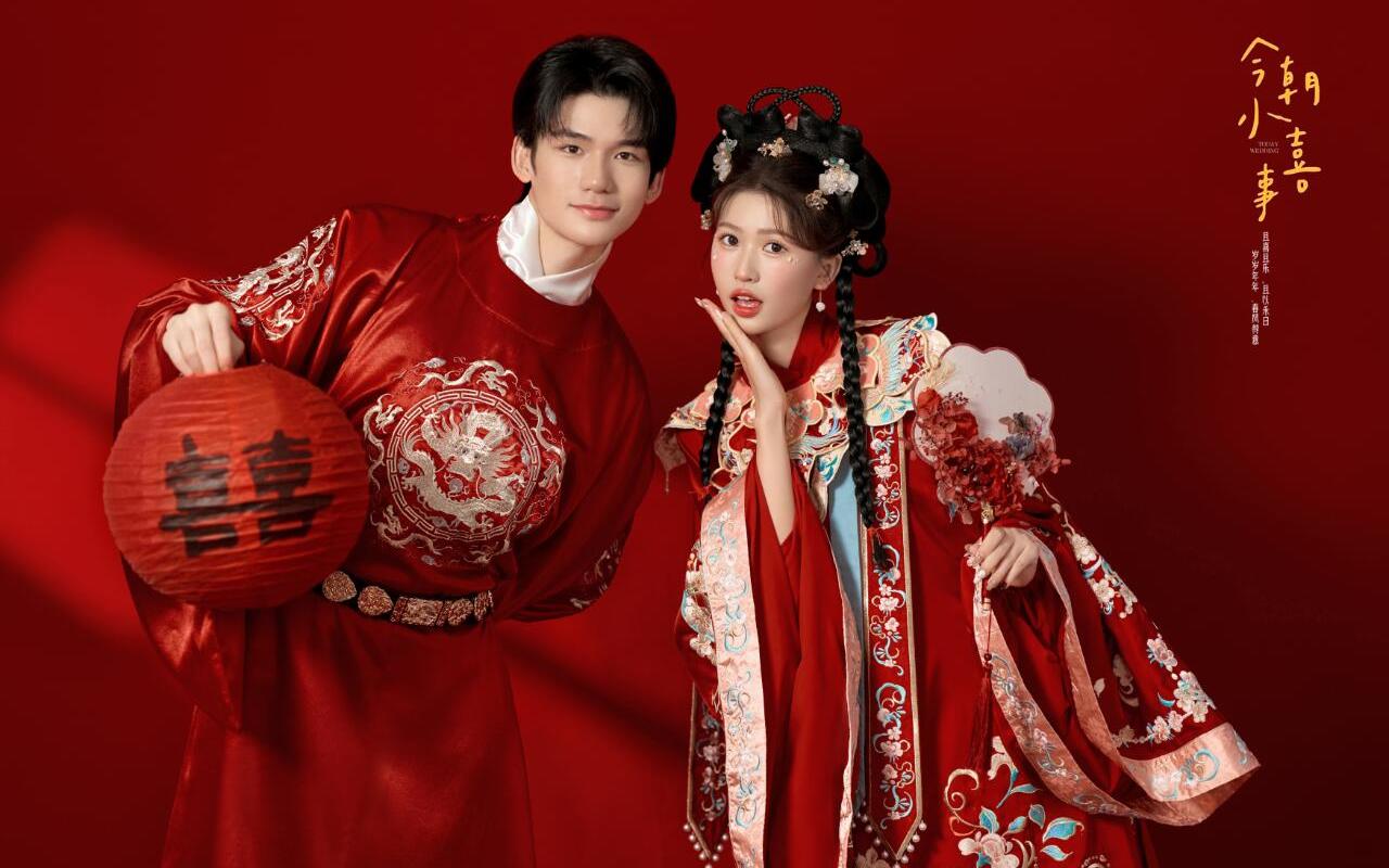 客片欣赏 | 甜妹儿的俏皮汉服婚纱照谁能不爱❗❗
