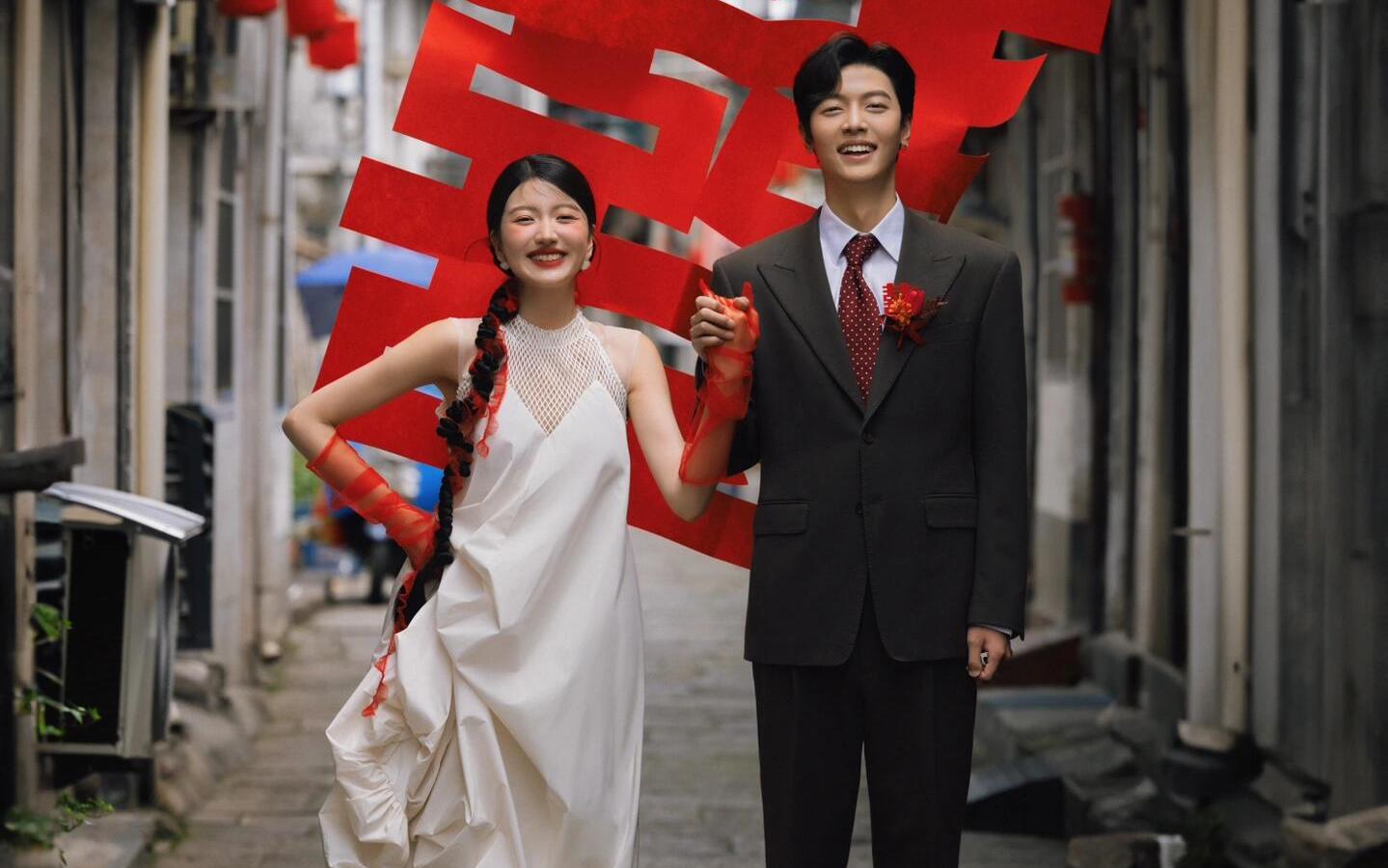 生命力滿分??幸福感溢出屏幕啦??喜嫁婚紗照
