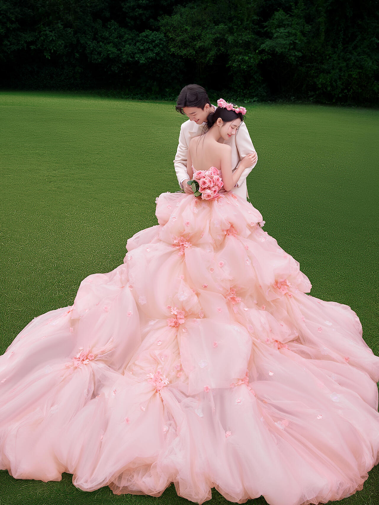 【全国包邮】送定制婚纱+88张精修入册+送9组合