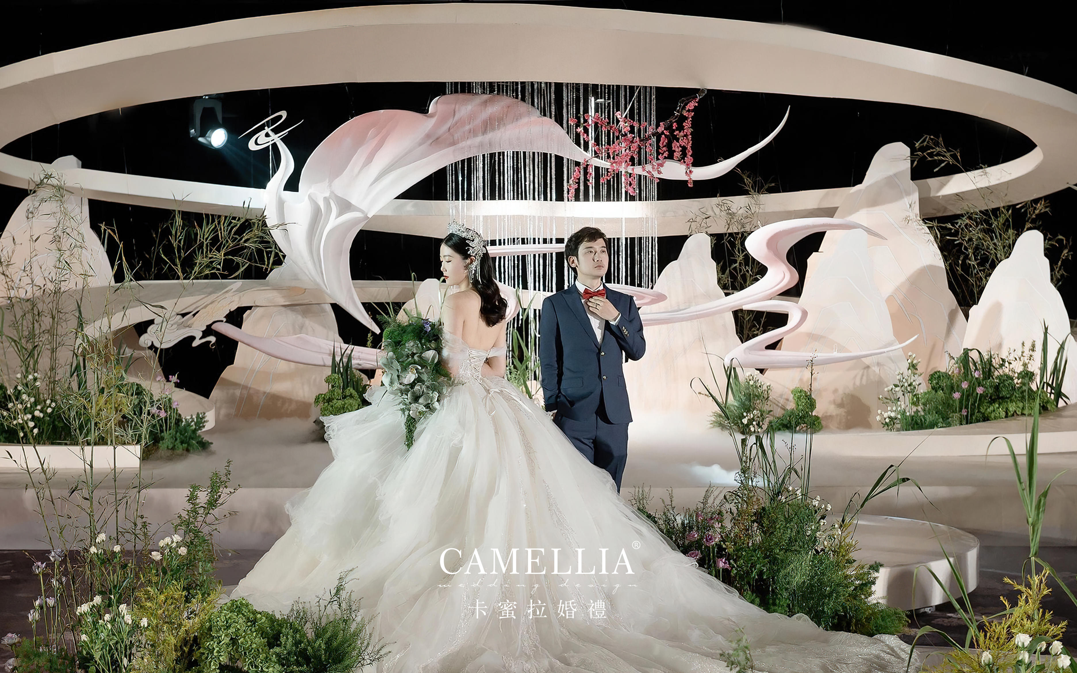 婉约温柔的新中式婚礼