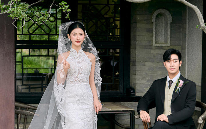 🌿被夸爆的园林婚纱照