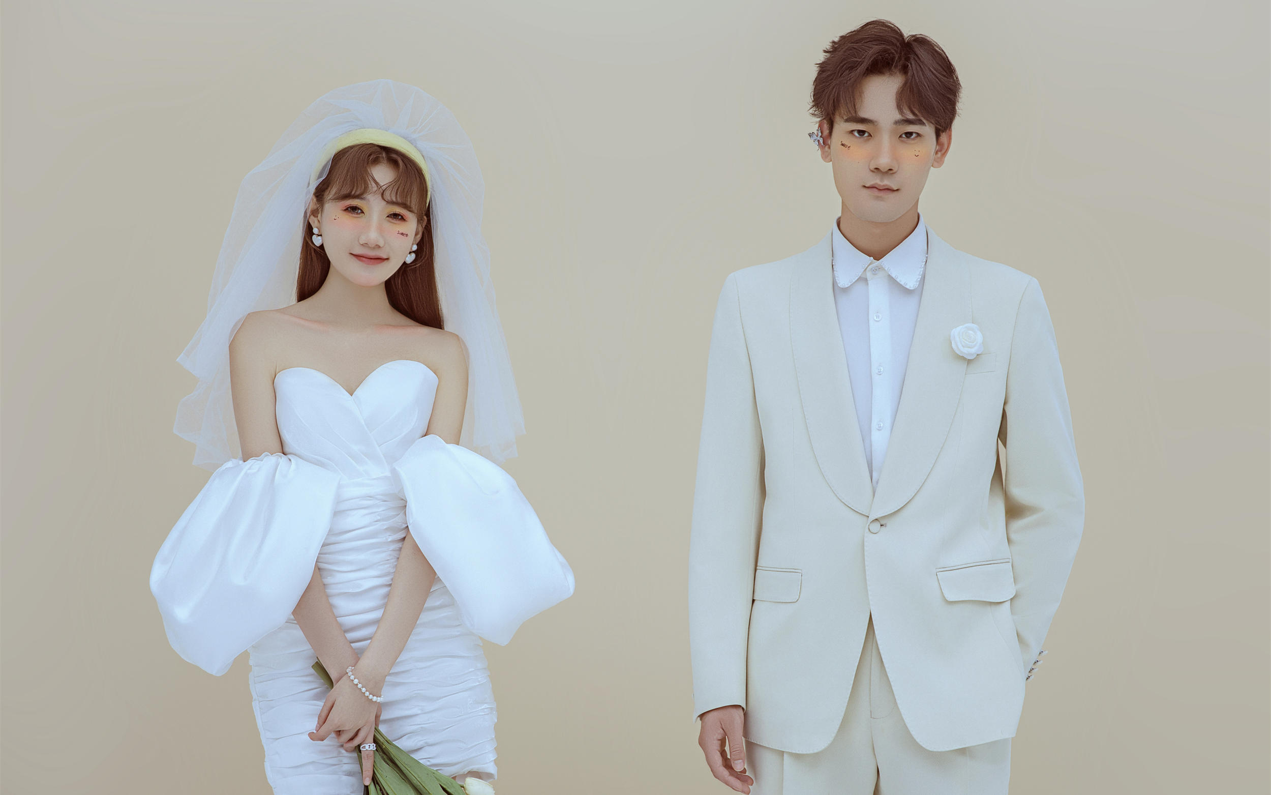 年輕人都愛的韓式婚紗照??清新甜美好浪漫～